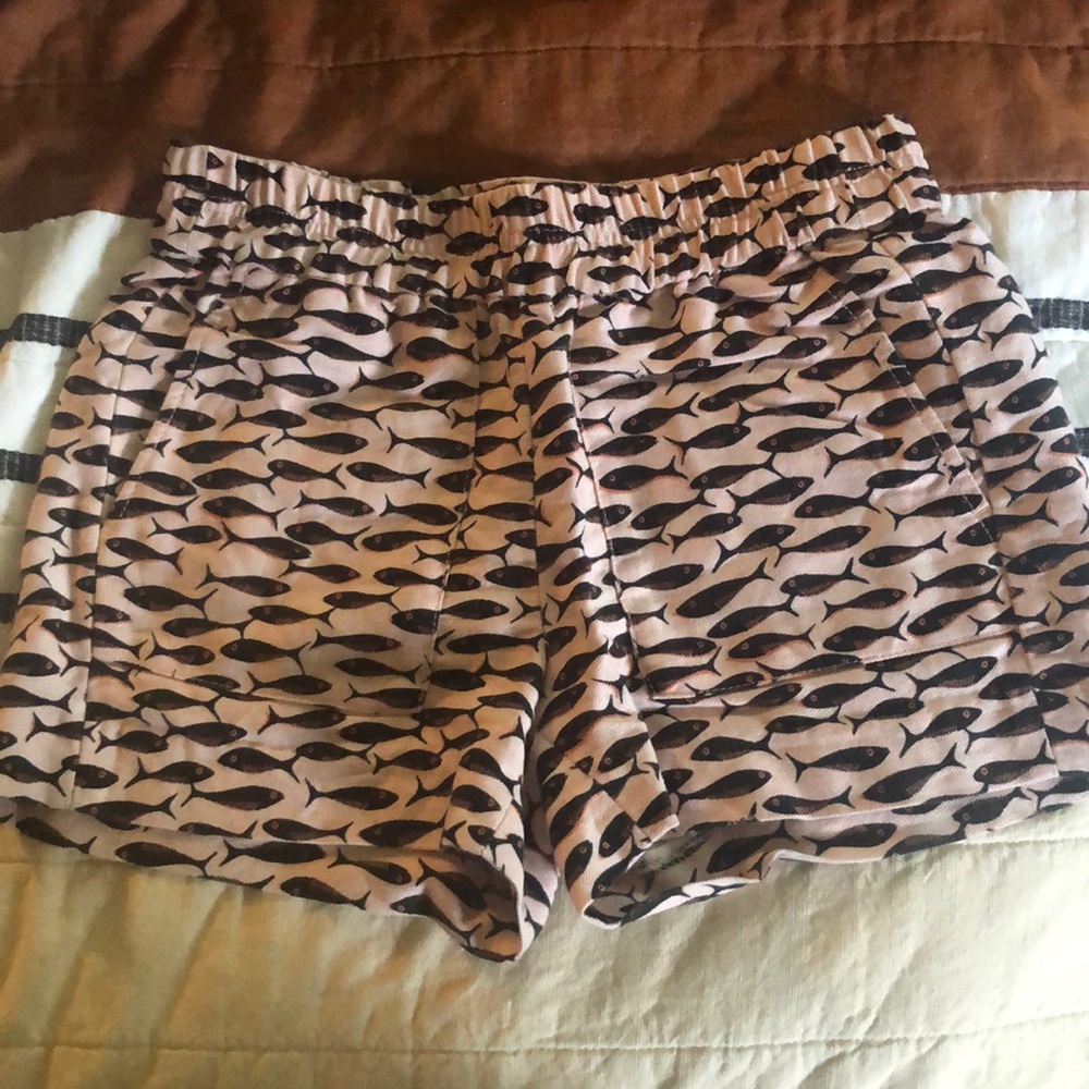 J Crew paper bag shorts